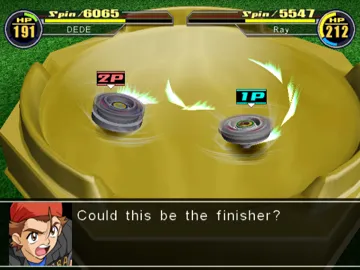 Beyblade VForce - Super Tournament Battle screen shot game playing